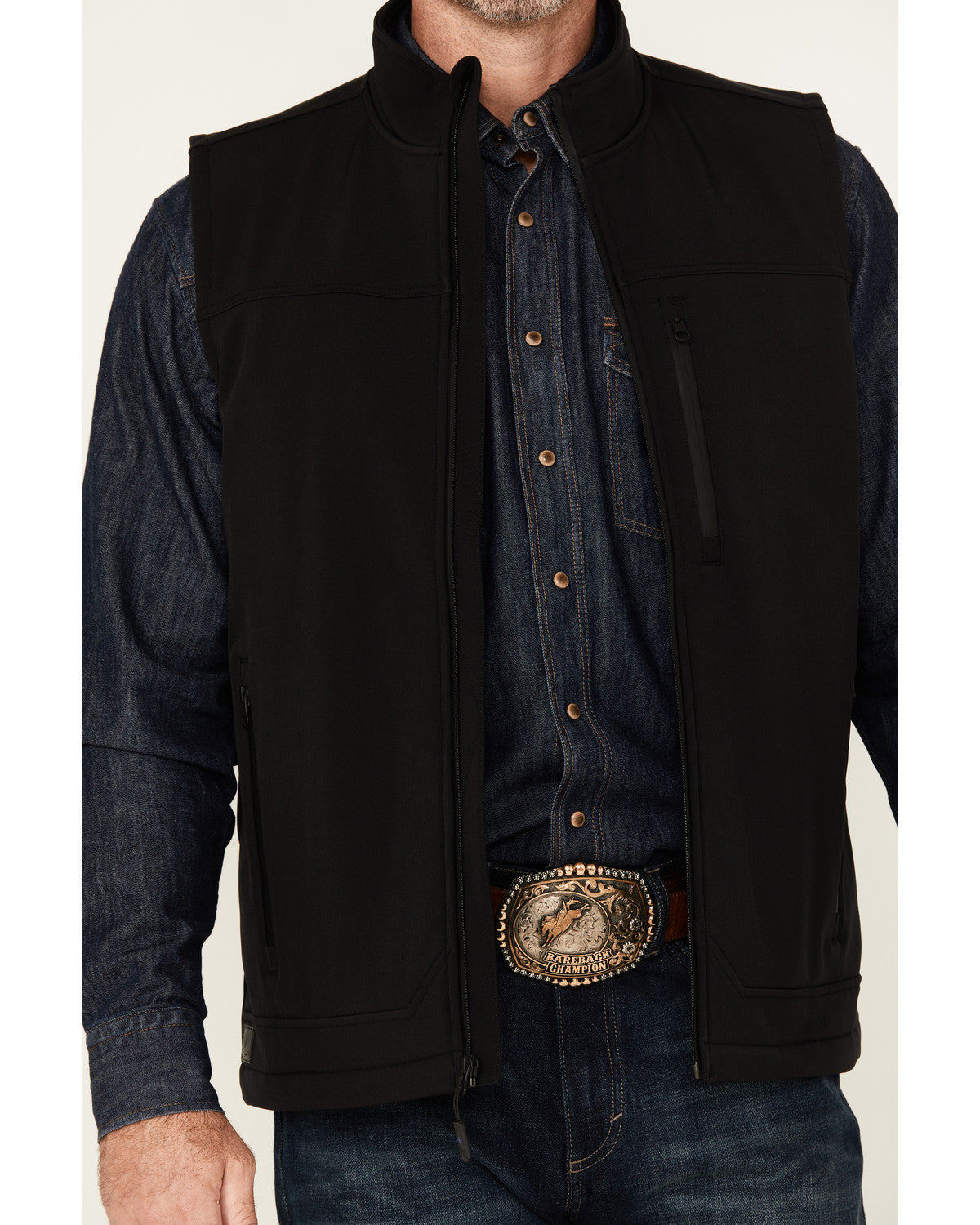 Men's Estacado Concealed Carry Softshell Vest - Tall