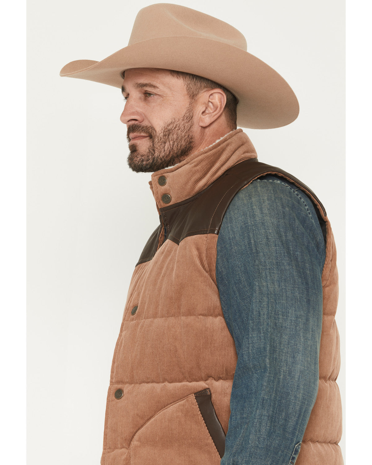 Men's Lonoke Corduroy Puffer Vest