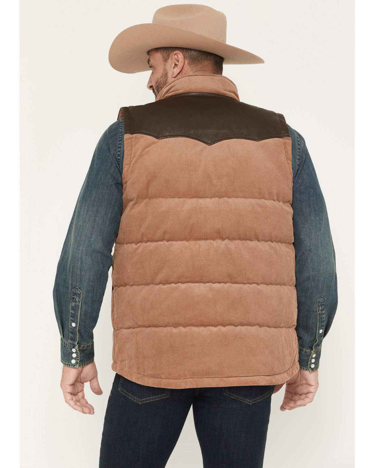 Men's Lonoke Corduroy Puffer Vest - Big