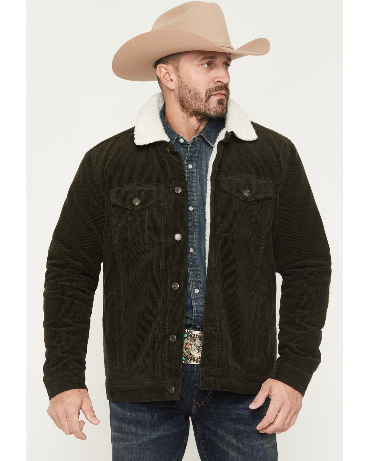 Men's Ozark Sherpa Lined Corduroy Jacket