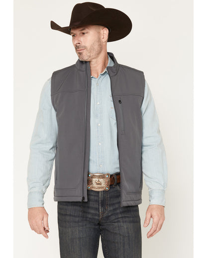 Men's Estacado Solid Concealed Carry Softshell Vest - Tall