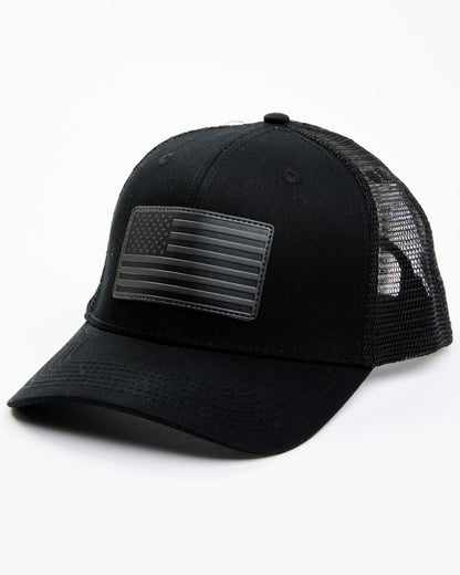 Men's American Flag Patch Ball Cap
